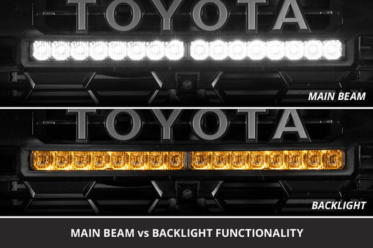 Diode Dynamics TRD Pro Grille Standard Light Bar Kit for 2024-2026 Toyota Tacoma