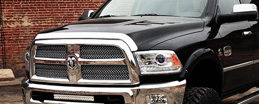 2013-2018 Dodge 20-Inch Dual Row LED Hidden Bumper Mounts