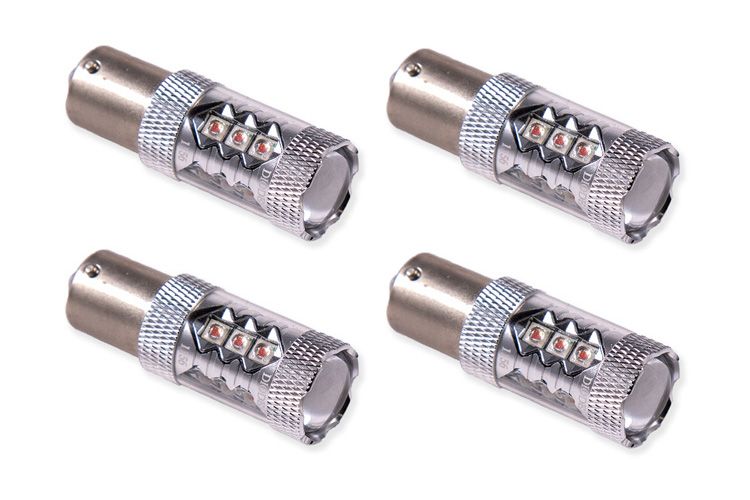 Diode Dynamics 1156 XP80 LED Amber Turn Signal Bulbs