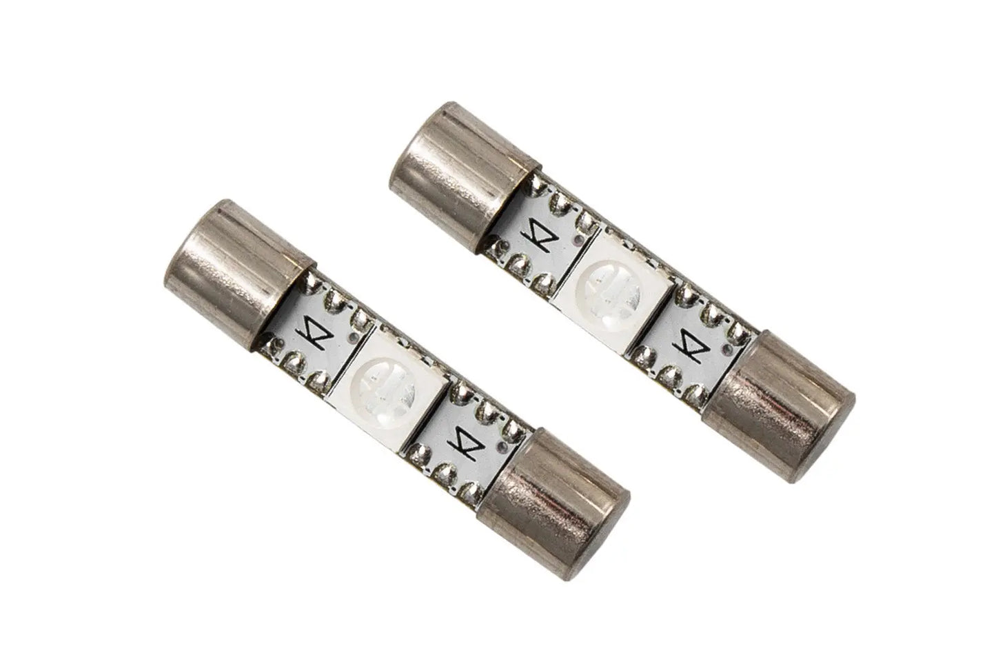 Diode Dynamics 28mm Smf1 Led Green (Pair) - DD0040P