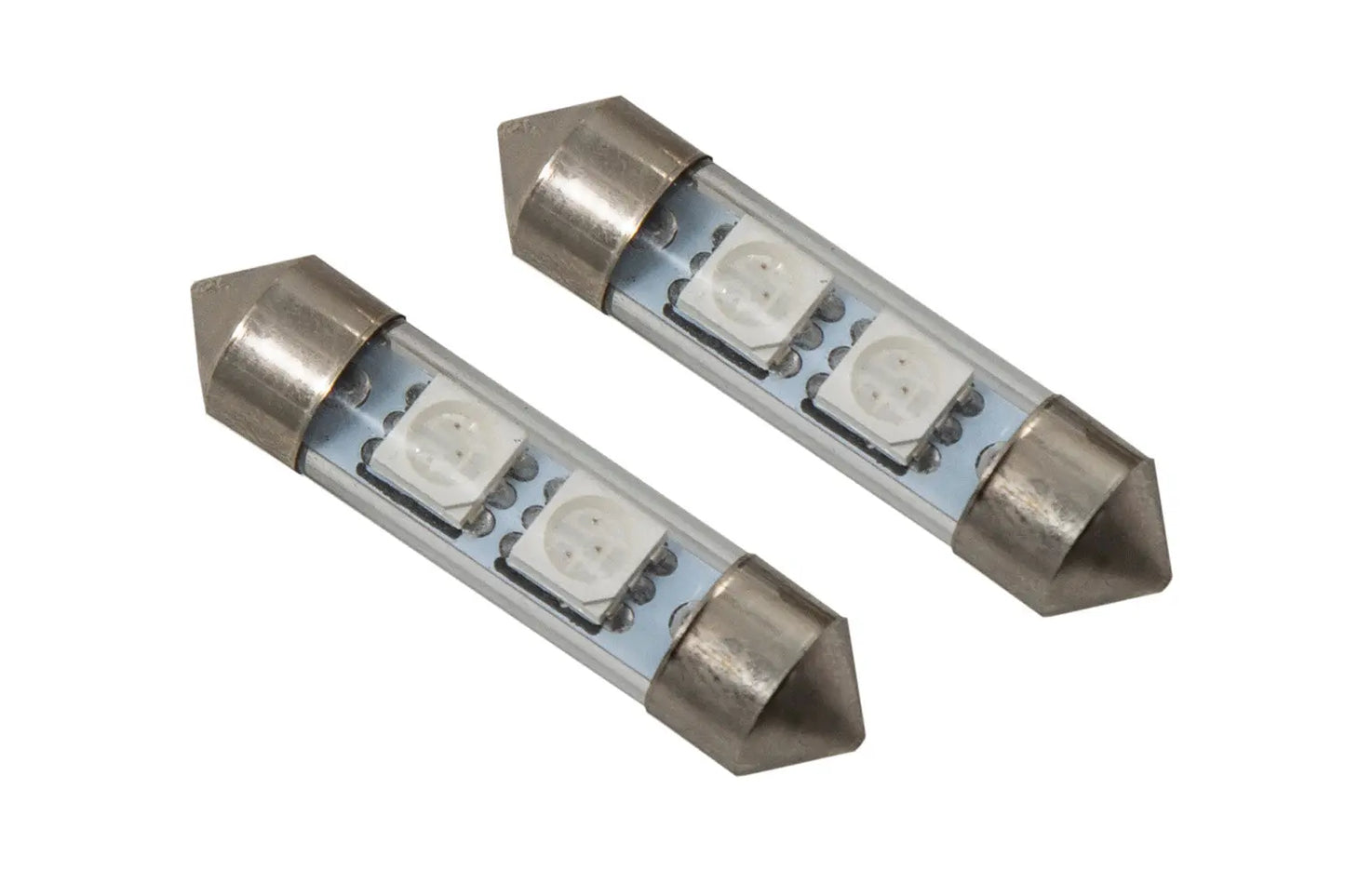 Diode Dynamics 36mm Smf2 Led Red (Pair) - DD0080P