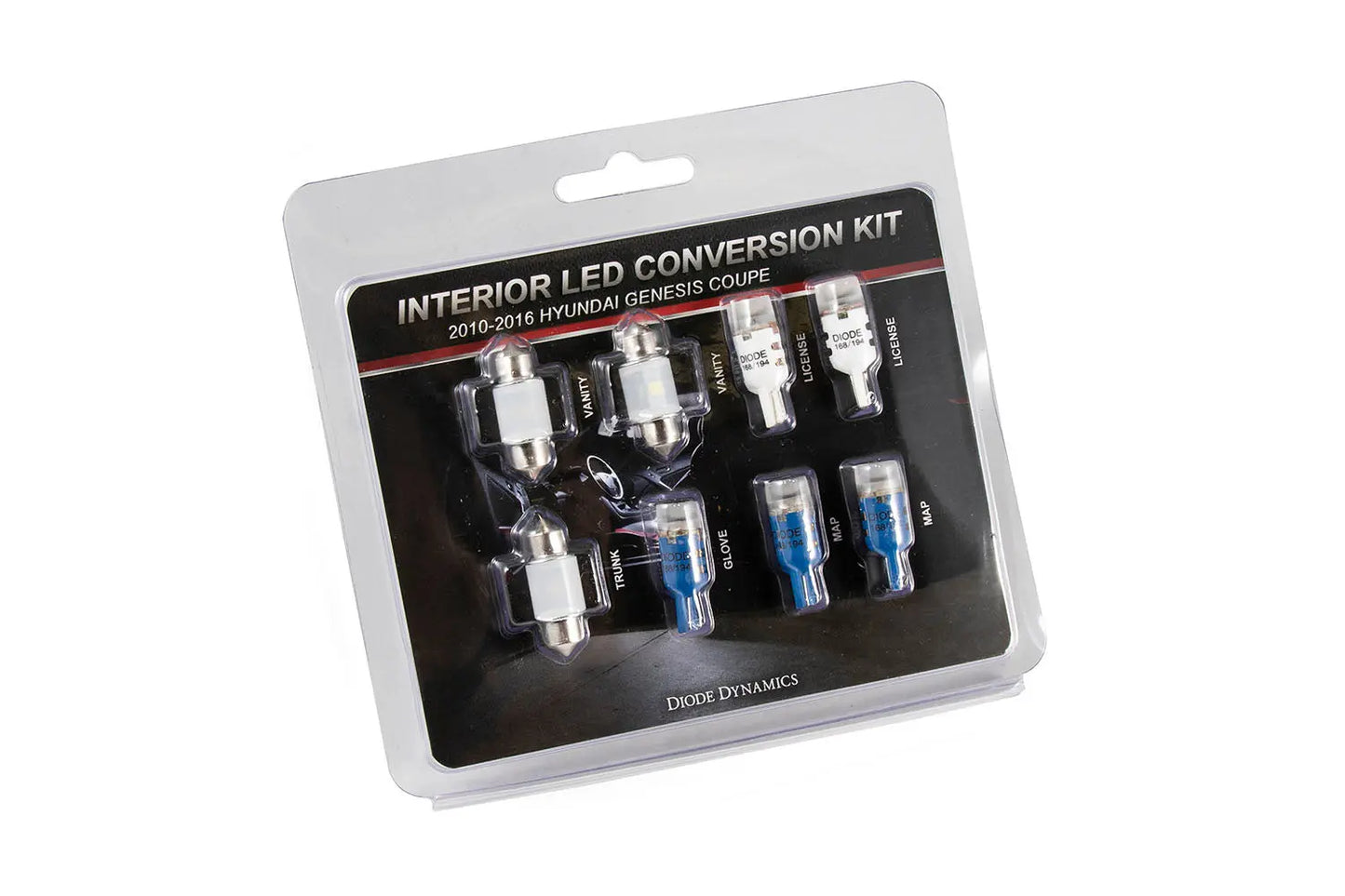Diode Dynamics Genesis Coupe Interior Kit Stage 2 (Blue) - DD0269