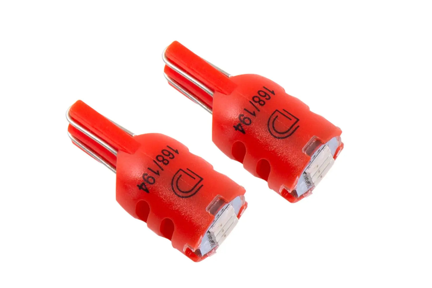 Diode Dynamics 194 Hp3 Led Red Short (Pair) - DD0330P