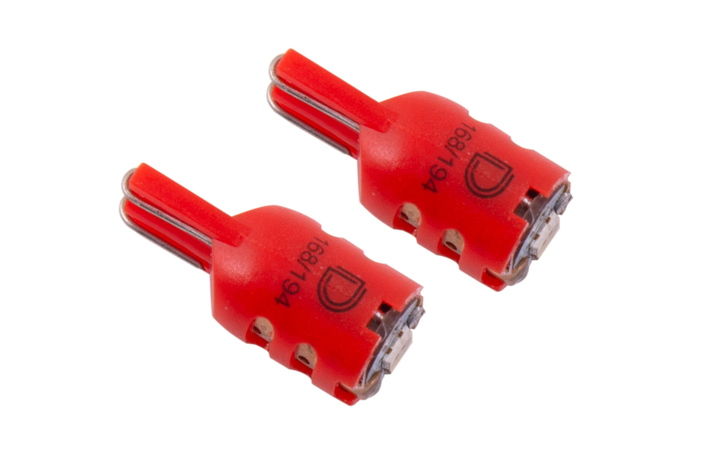 Diode Dynamics 194 Hp5 Led Red Short (Pair) - DD0337P