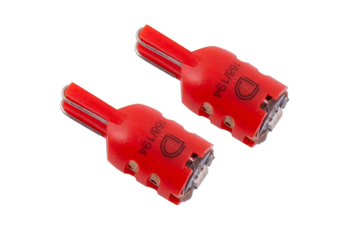 Diode Dynamics 194 Hp5 Led Red Short (Pair) - DD0337P