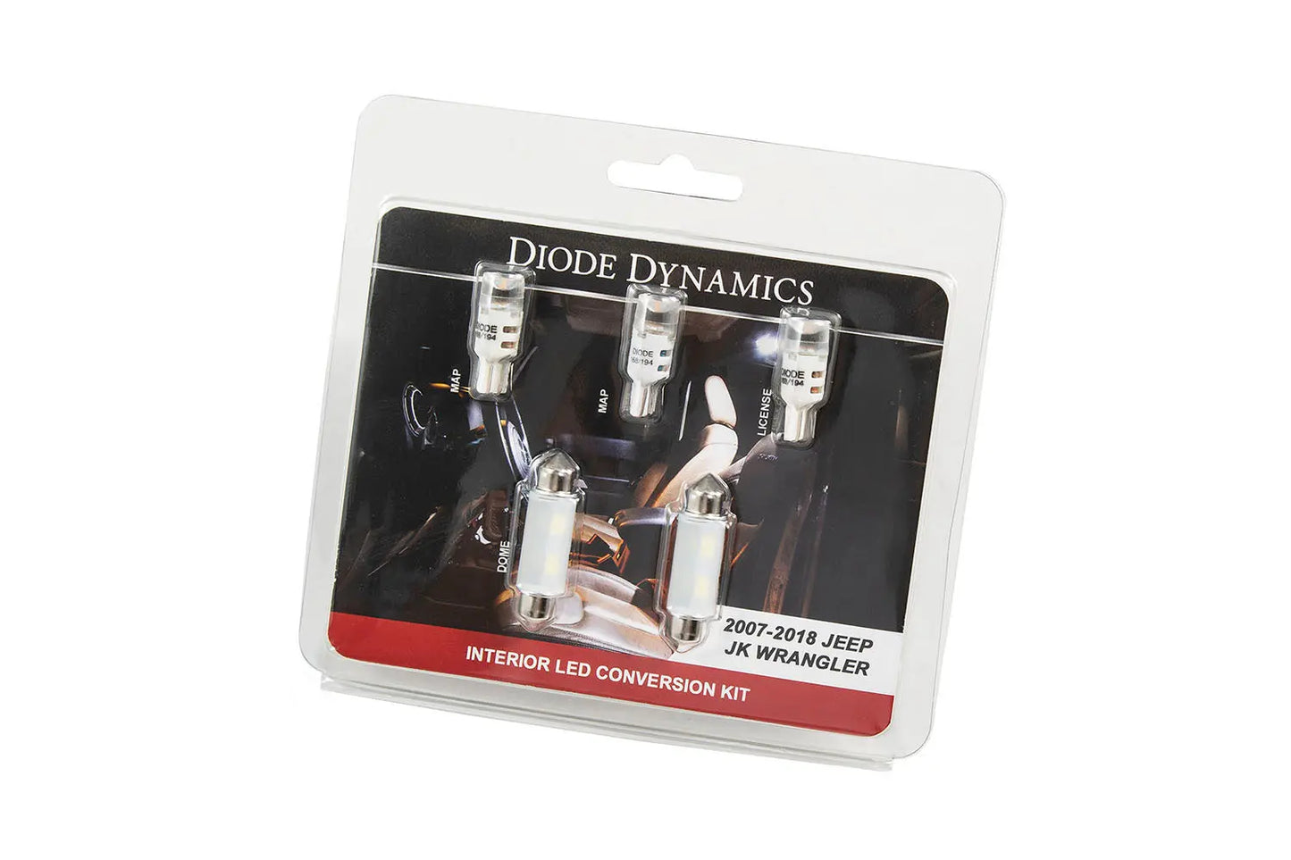 Diode Dynamics Wrangler Jk 4dr Interior Kit Stage 1 Cool White - DD0363