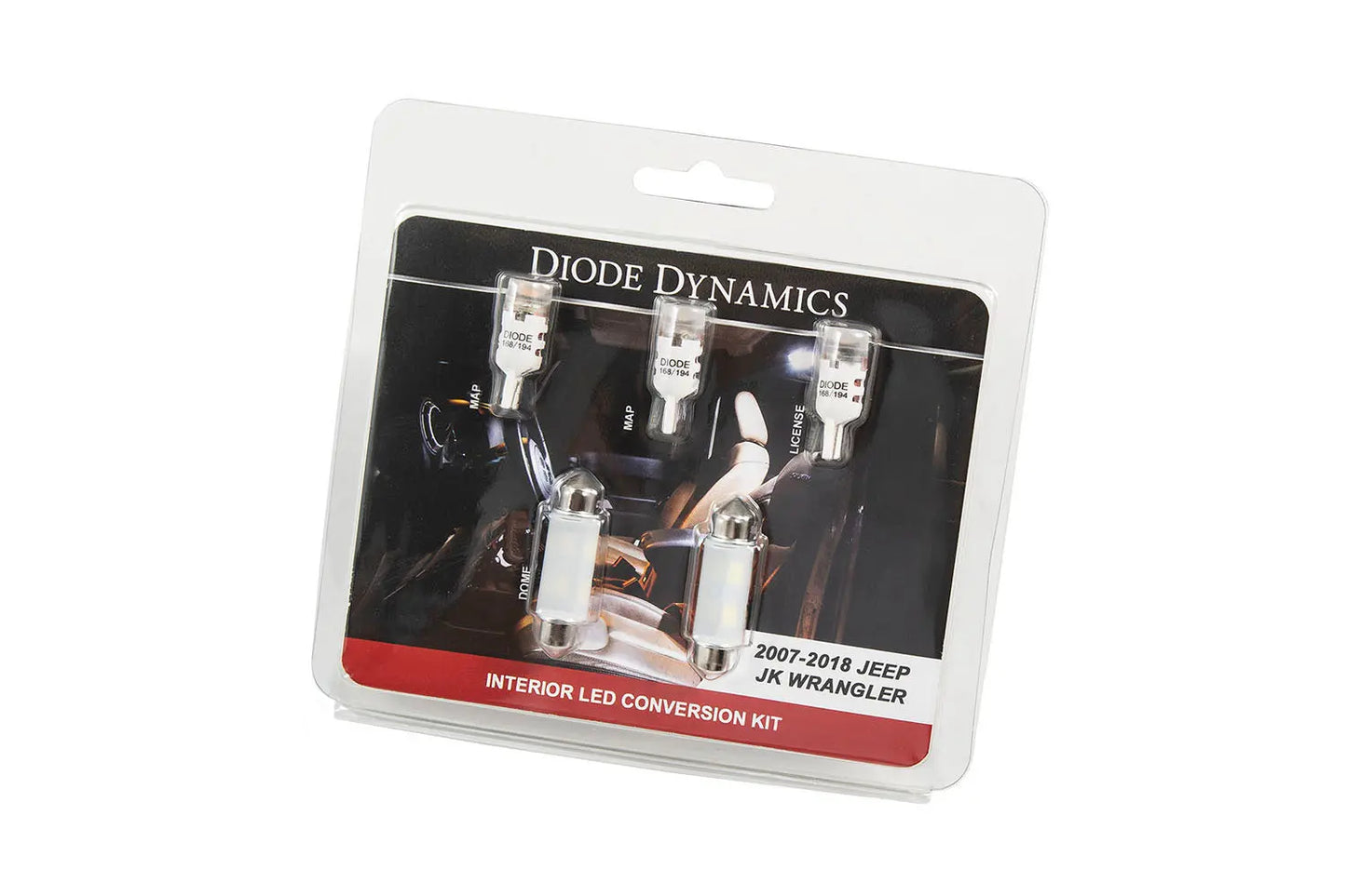 Diode Dynamics Wrangler Jk 4dr Interior Kit Stage 2 Cool White - DD0364