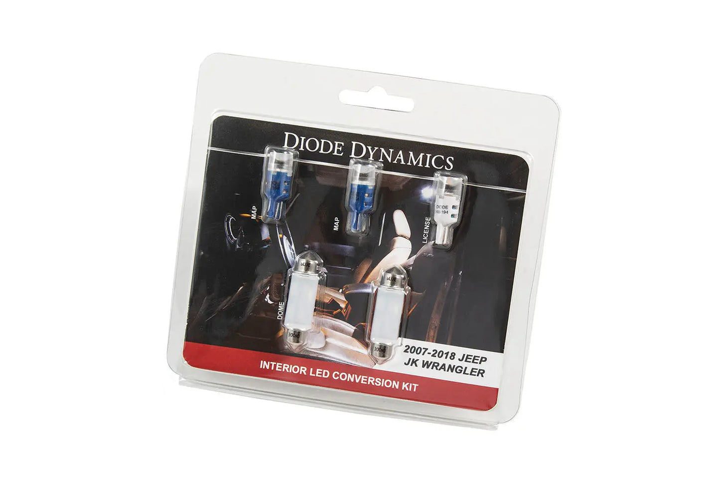 Diode Dynamics Wrangler Jk 4dr Interior Kit Stage 1 Blue - DD0365