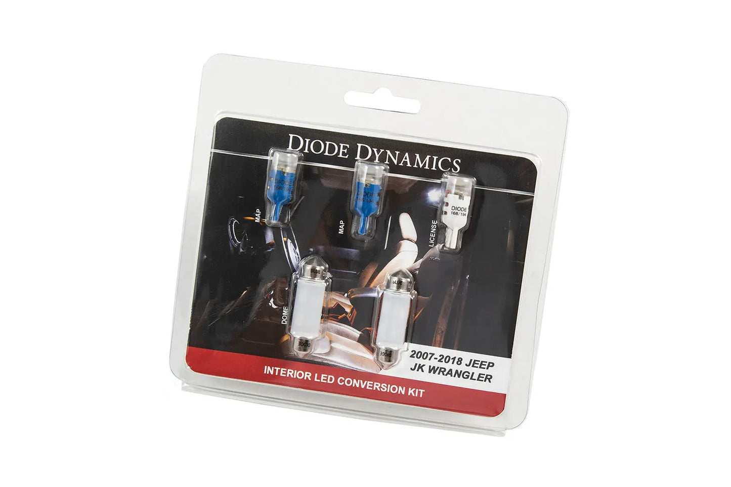 Diode Dynamics Wrangler Jk 4dr Interior Kit Stage 2 Blue - DD0366