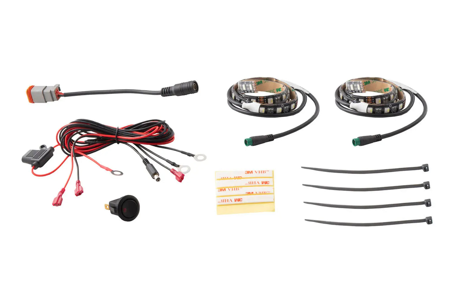Diode Dynamics Rgbw Grille Strip Kit 2pc - DD0441