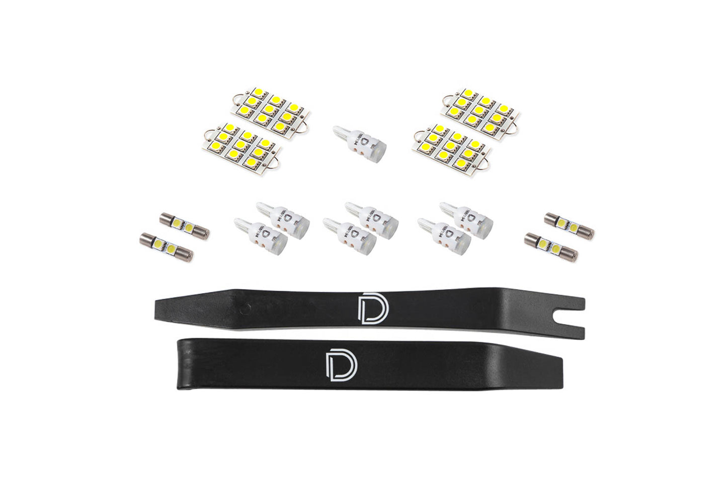 Diode Dynamics Interior Led Kit For 2011 2014 Dodge Charger Cool White Stage 2 - DD0496