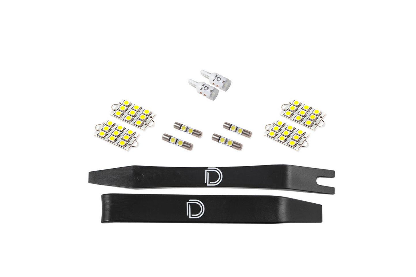 Diode Dynamics Interior Led Kit For 2007 2013 Chevrolet Silverado Cool White Stage 2 - DD0550
