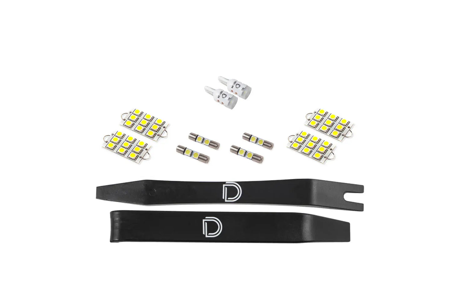 Diode Dynamics Interior Led Kit For 2007 2013 Chevrolet Silverado Cool White Stage 2 - DD0550