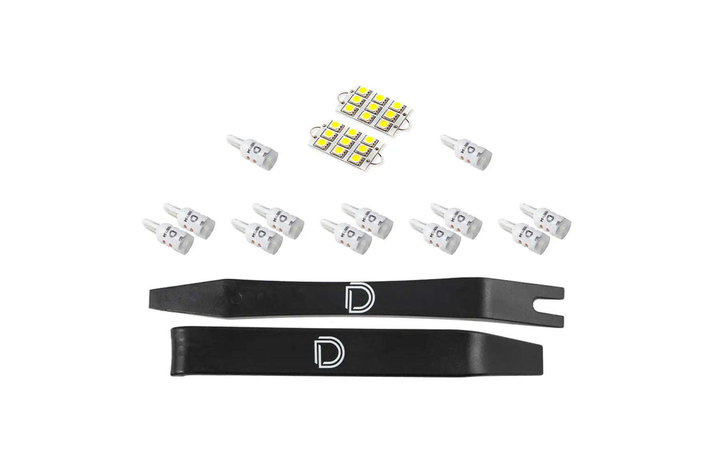Diode Dynamics Interior Led Kit For 1998 2006 Chevrolet Silverado Cool White Stage 2 - DD0552