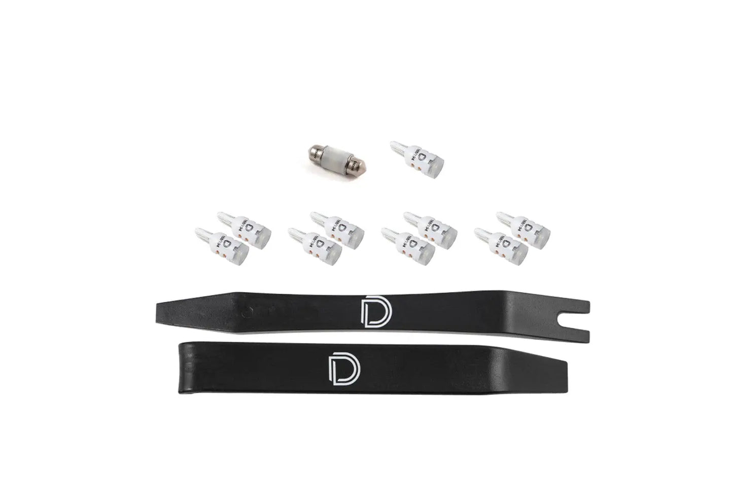 Diode Dynamics Interior Led Kit For 2016 2022 Toyota Prius Cool White Stage 2 - DD0584