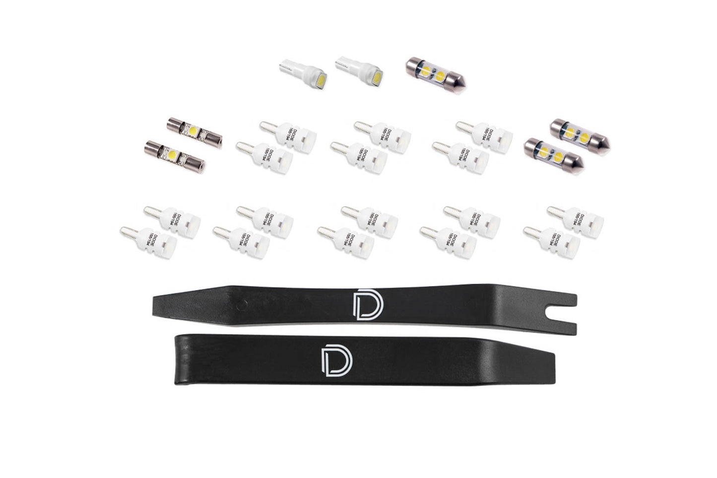 Diode Dynamics Interior Led Kit For 2003 2009 Toyota 4 Runner Cool White Stage 1 - DD0631
