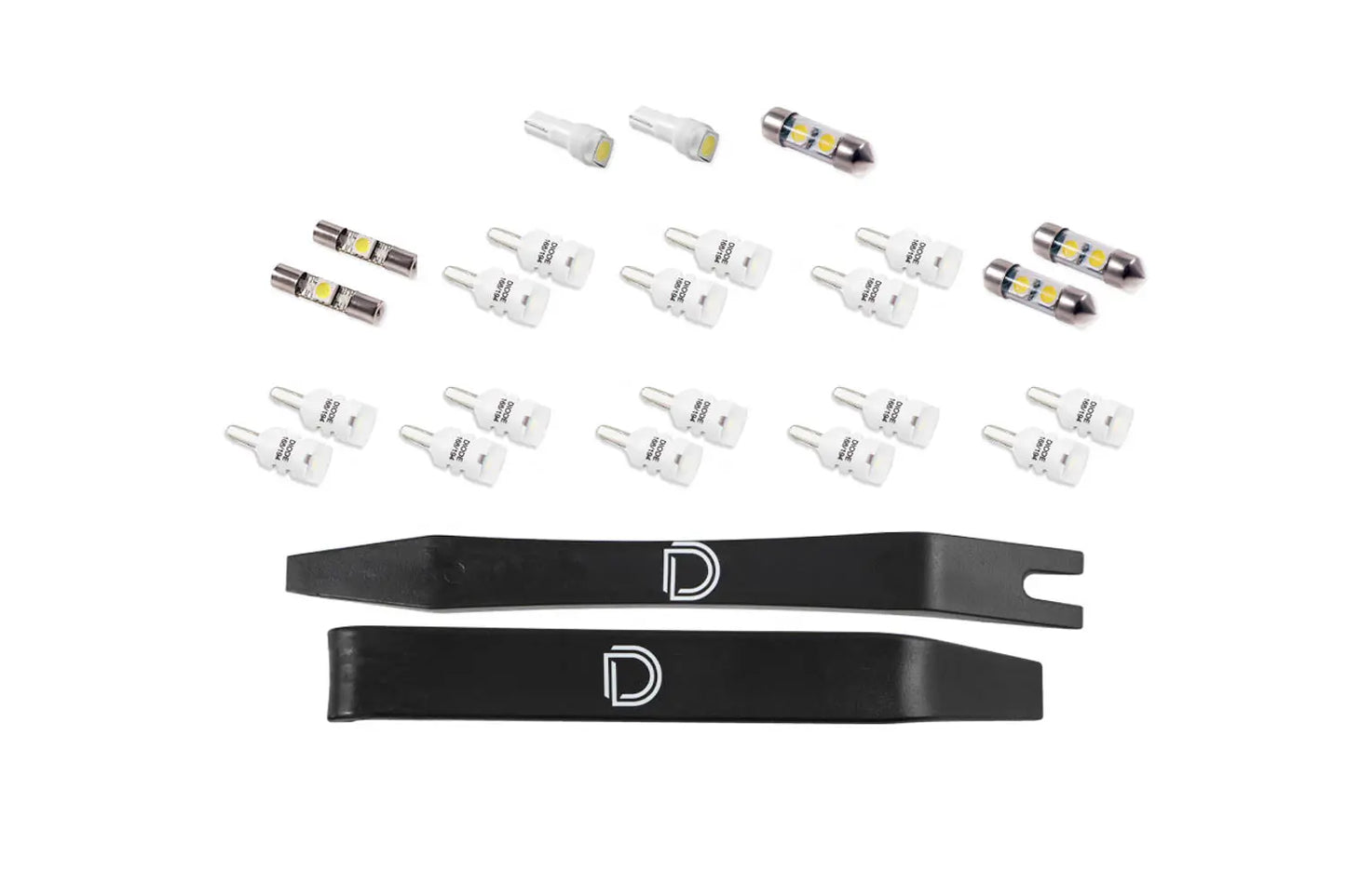 Diode Dynamics Interior Led Kit For 2003 2009 Toyota 4 Runner Cool White Stage 1 - DD0631