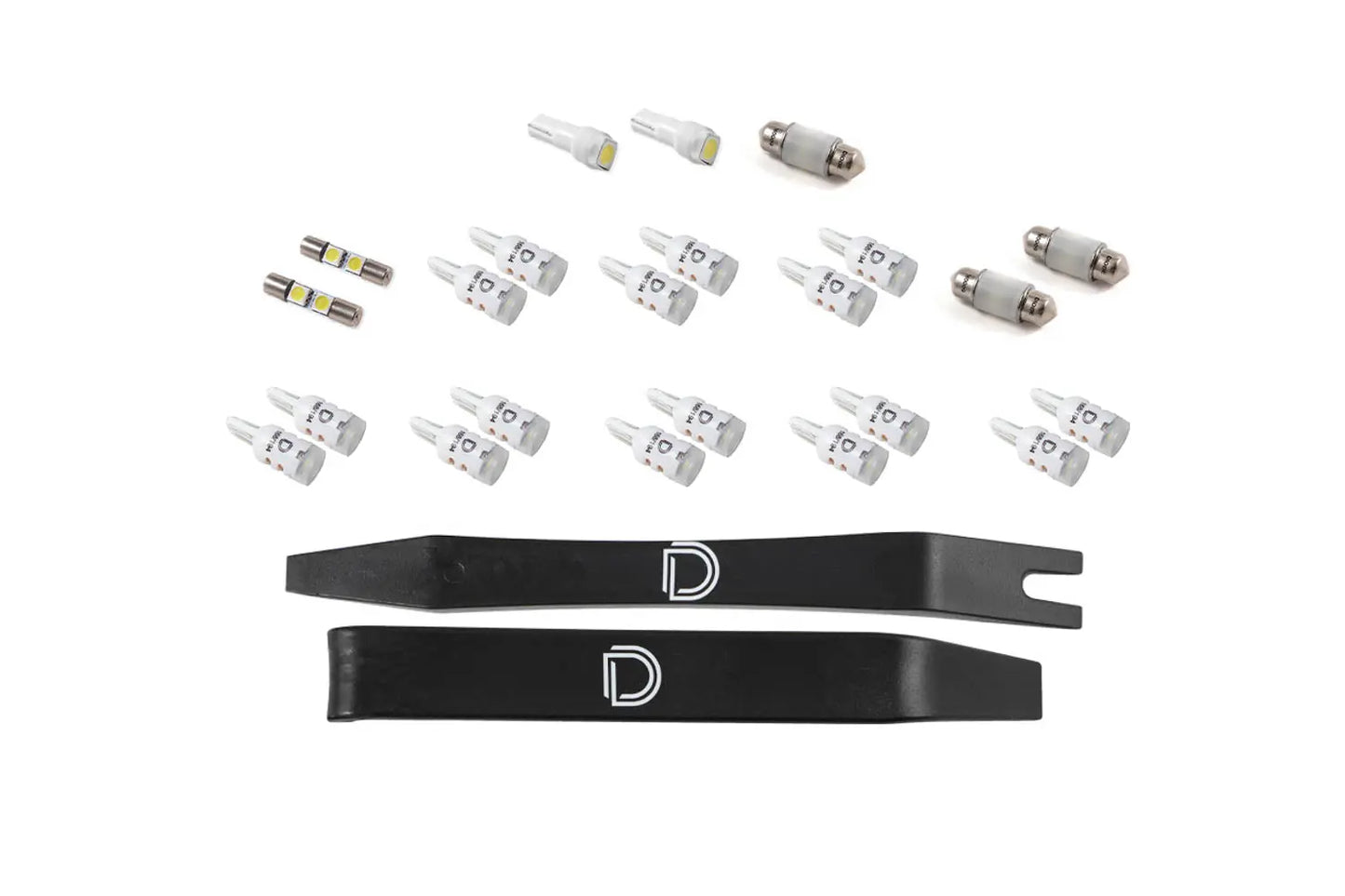 Diode Dynamics Interior Led Kit For 2003 2009 Toyota 4 Runner Cool White Stage 2 - DD0632