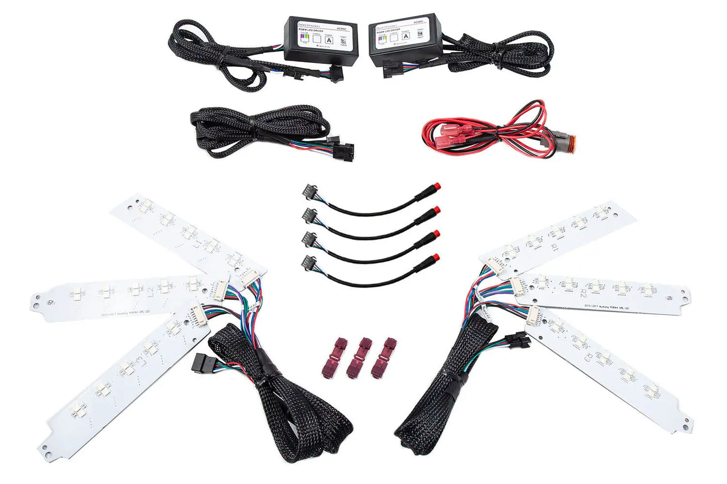 Diode Dynamics Rgbw Drl Led Boards For 2015 2017 Ford Mustang - DD2007