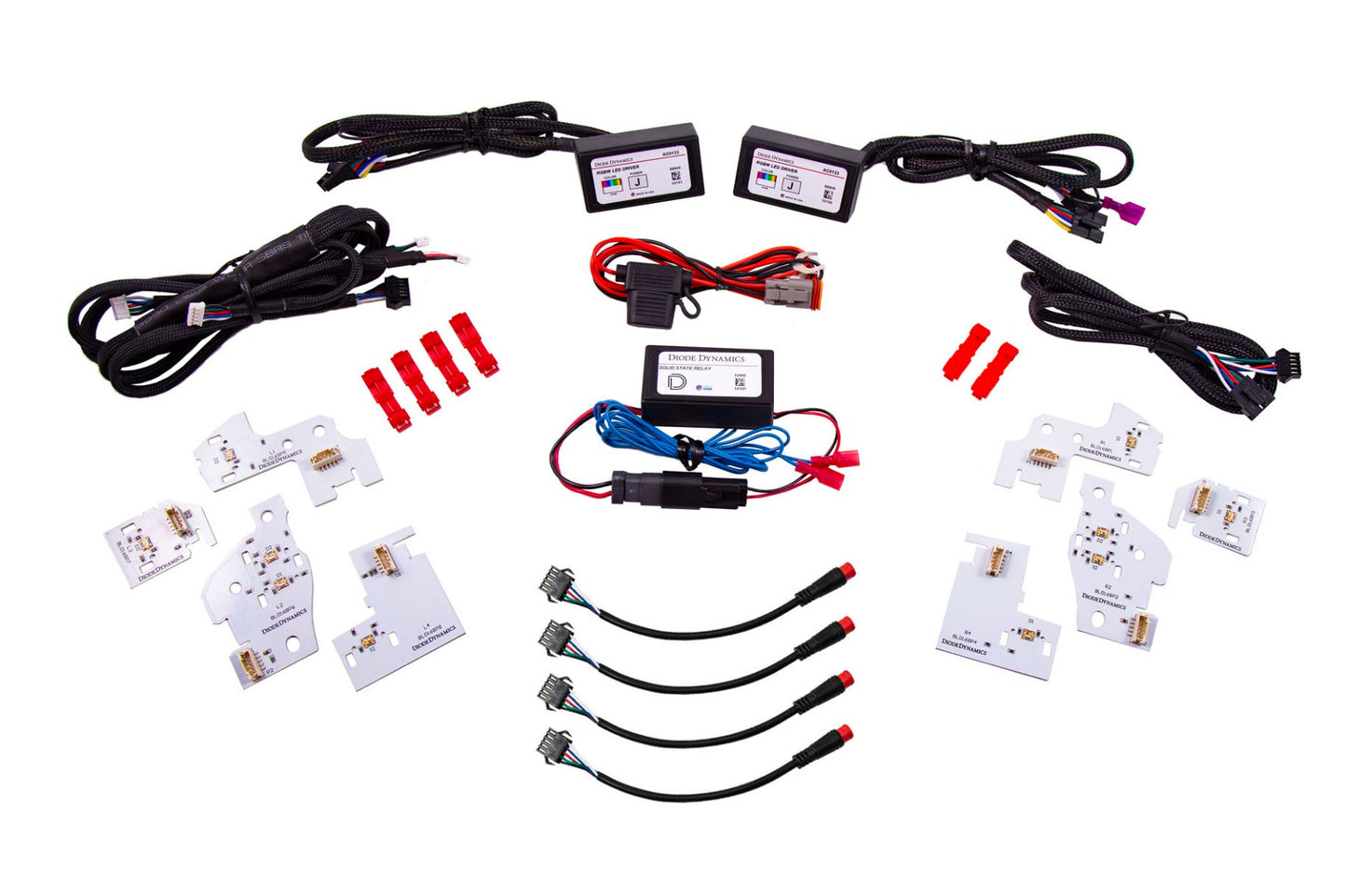 Diode Dynamics Rgbw Drl Led Boards For 2019 2024 Ram 1500 Midline - DD2255