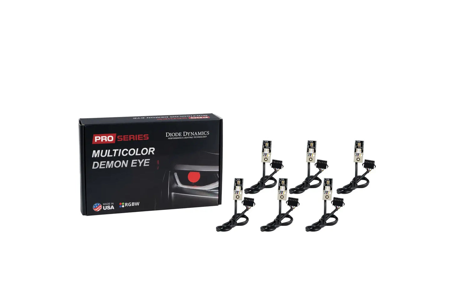 Diode Dynamics Triple Pro Series Multicolor Demon Eyes (Set) - DD2298
