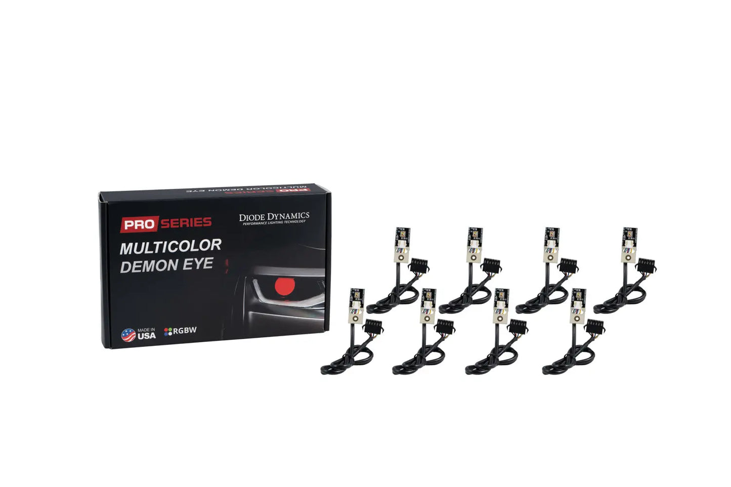 Diode Dynamics Quad Pro Series Multicolor Demon Eyes (Set) - DD2299