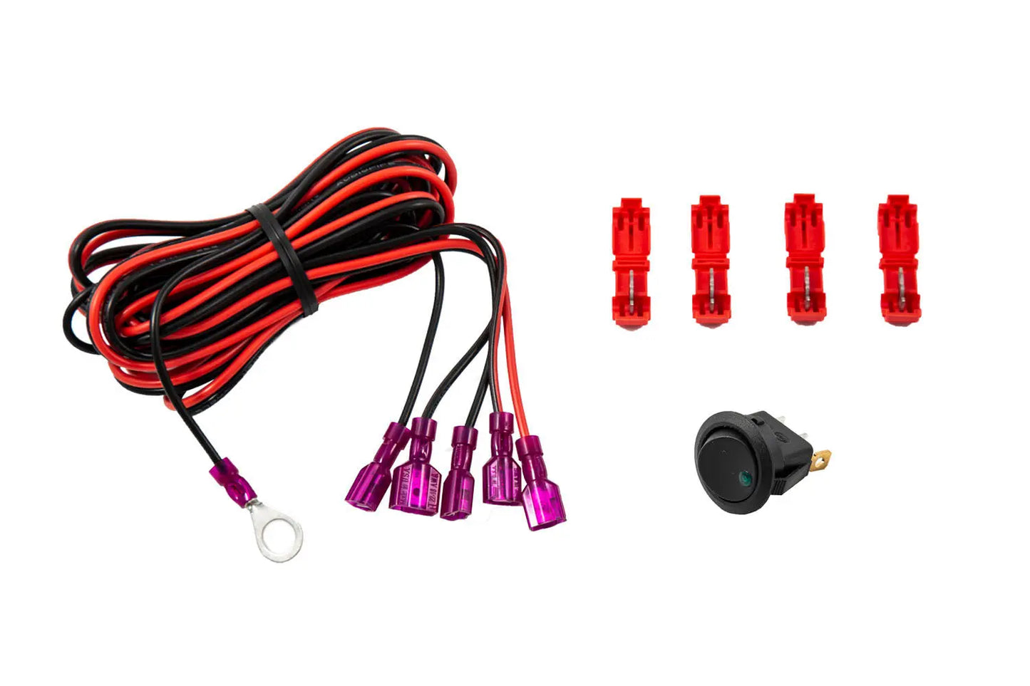 Diode Dynamics Add On Led Switch Kit Green - DD3032