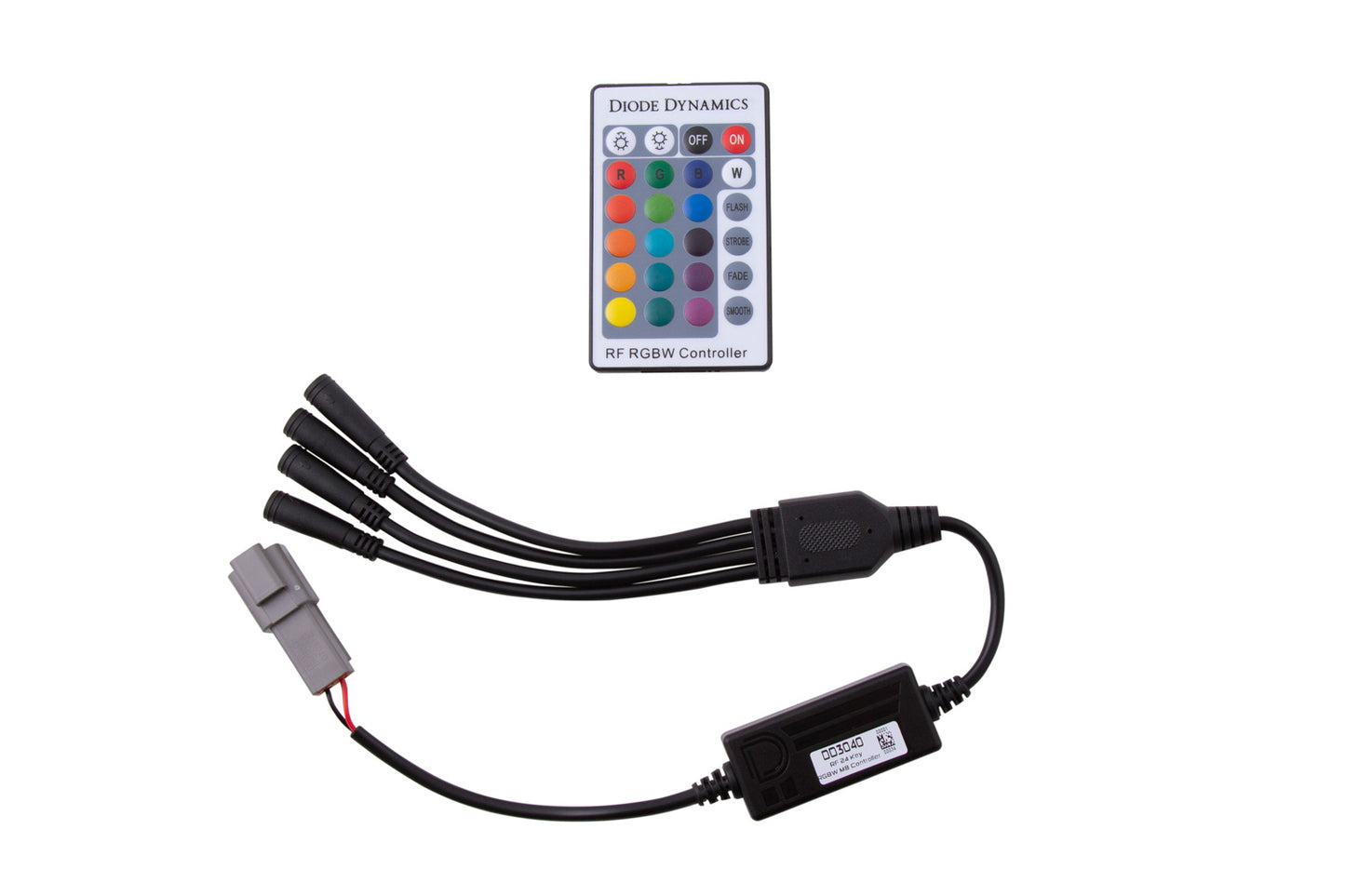 Diode Dynamics Rgbw 24 Key M8 Rf Controller - DD3040