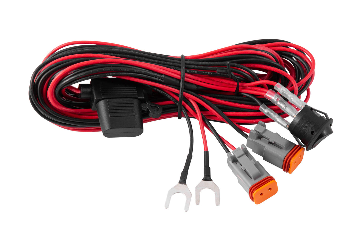 Diode Dynamics Light Duty Dual Output 2 Pin Offroad Wiring Harness - DD4033