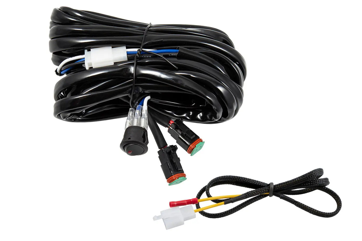 Diode Dynamics Heavy Duty Dual Output 2 Pin Offroad Wiring Harness - DD4045