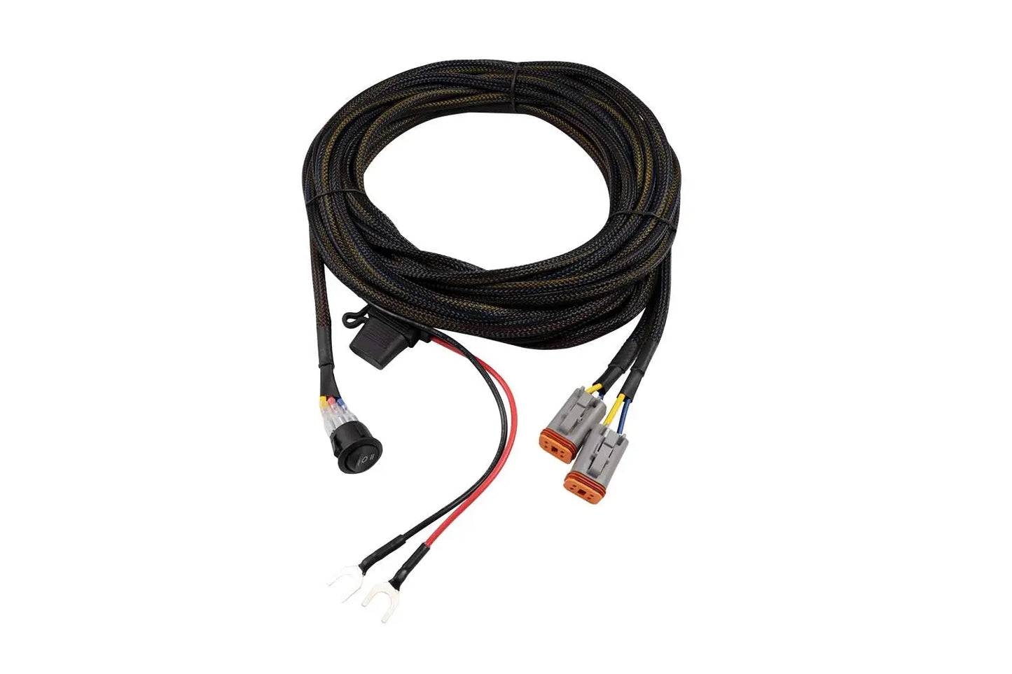 Diode Dynamics Light Duty Dual Output 4 Pin Wiring Harness - DD4092