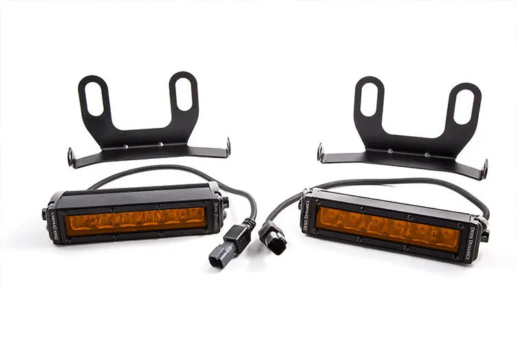 Diode Dynamics Diode Dynamics Ss6 Led Lightbar Kit For 2013 2018 Dodge Ram Standard, Amber Driving - DD6014