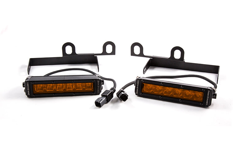 Diode Dynamics Diode Dynamics Ss6 Led Lightbar Kit For 2013 2018 Dodge Ram Sport/Express, Amber Driving - DD6018