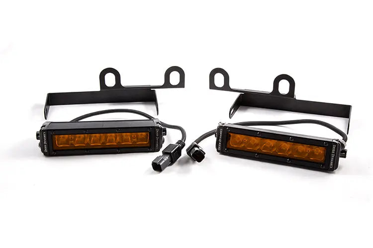 Diode Dynamics Diode Dynamics Ss6 Led Lightbar Kit For 2013 2018 Dodge Ram Sport/Express, Amber Driving - DD6018