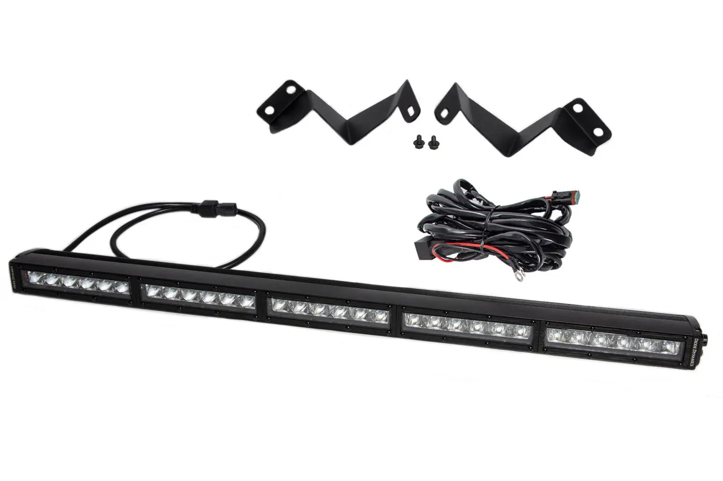 Diode Dynamics Ss30 Stealth Lightbar Kit For 2016 2023 Toyota Tacoma White Driving - DD6070