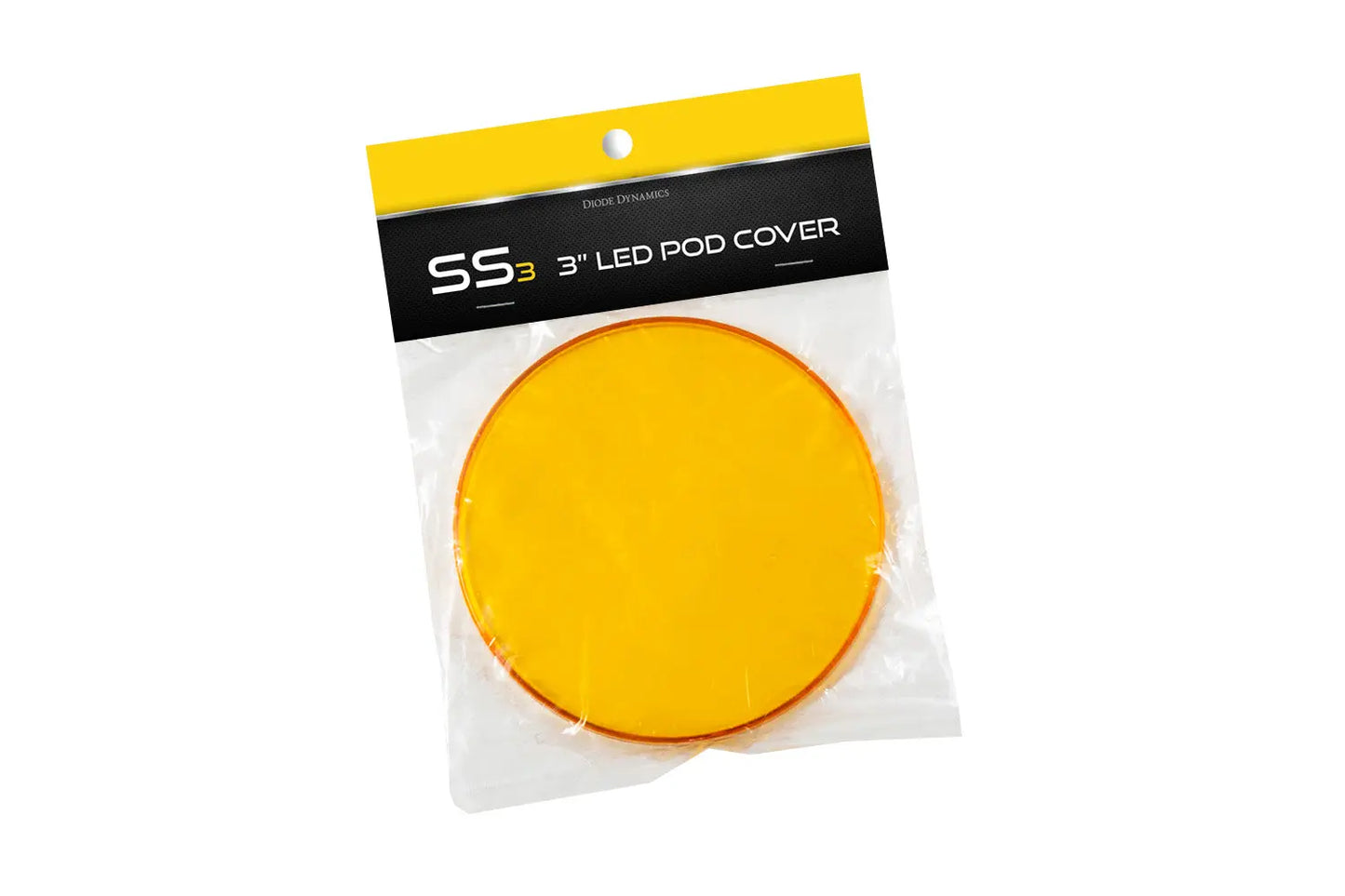 Diode Dynamics Ss3 Led Pod Cover Round Yellow - DD6268