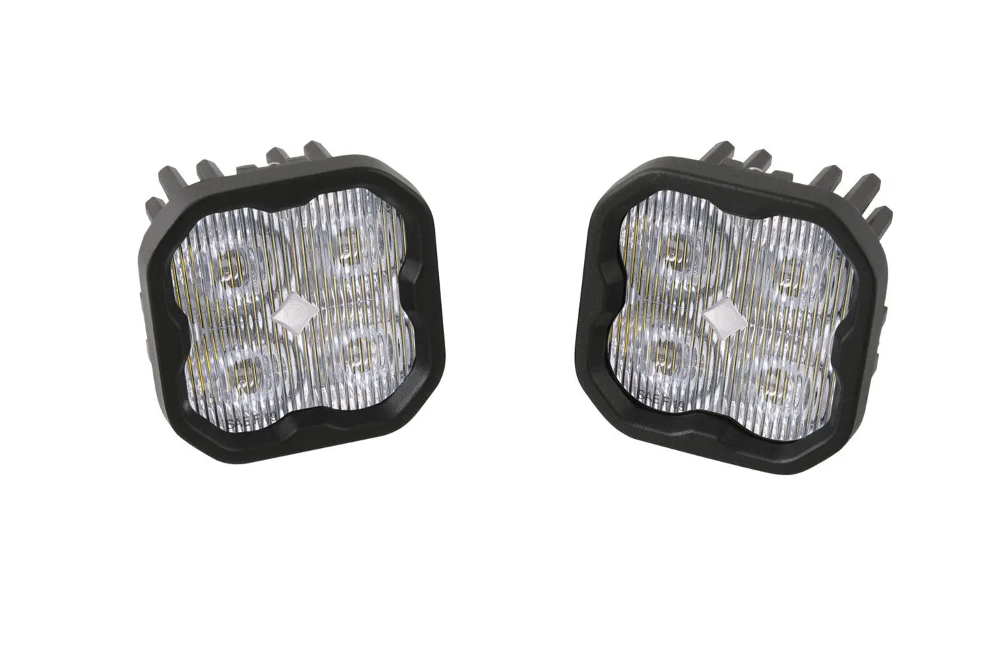 Diode Dynamics Ss3 Pro Abl White Sae Fog Standard No Brackets (Pair) - DD6876PNB