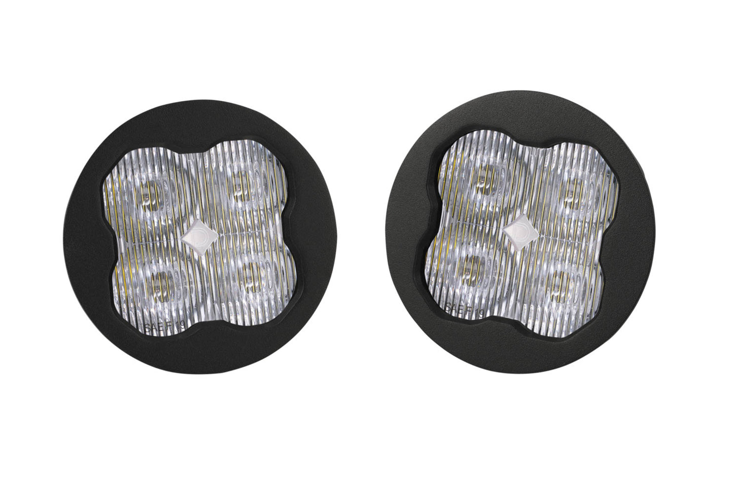 Diode Dynamics Ss3 Sport Abl White Sae Fog Round No Brackets (Pair) - DD6944PNB