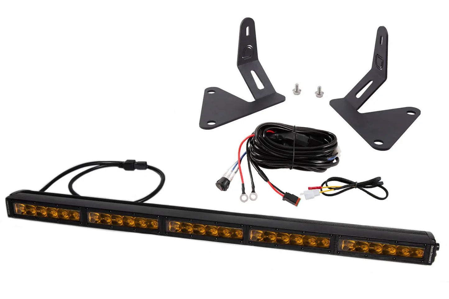 Diode Dynamics Diode Dynamics Ss30 Stealth Lightbar Kit For 2015 2020 Colorado/Canyon, Amber Driving - DD6360