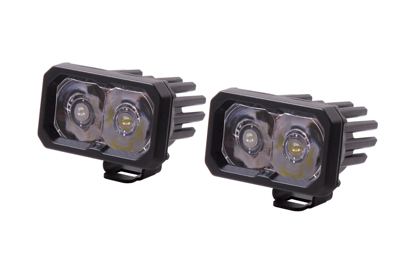 Diode Dynamics C2 1.0 Pro White Spot Rbl (Pair) - DD6420P