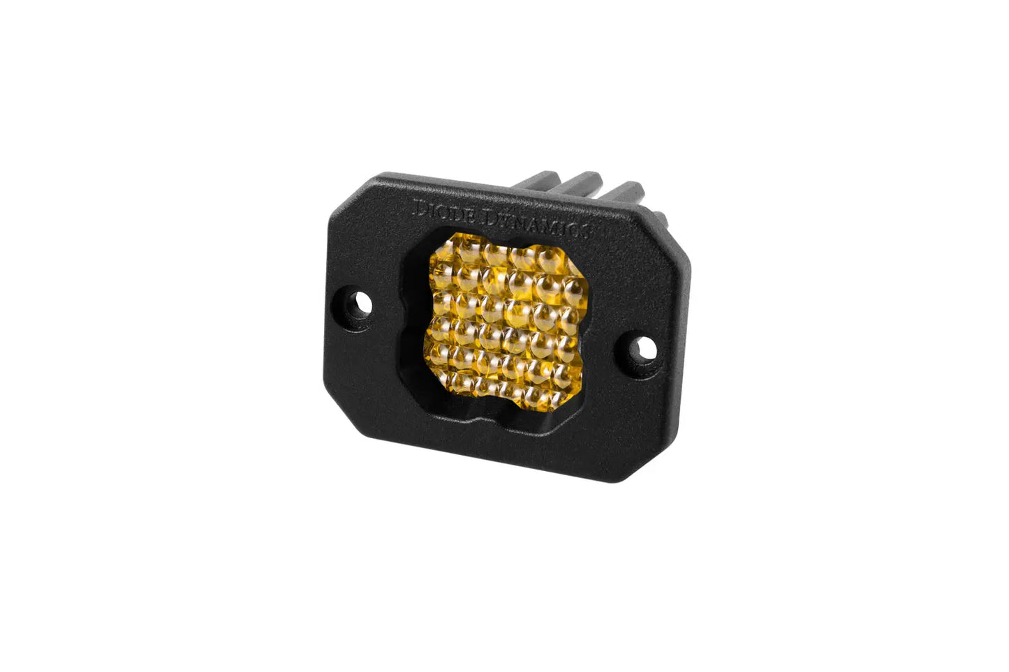 Diode Dynamics Ssc1 Led Pod Pro Yellow Flood Flush Abl (Single) - DD6478S
