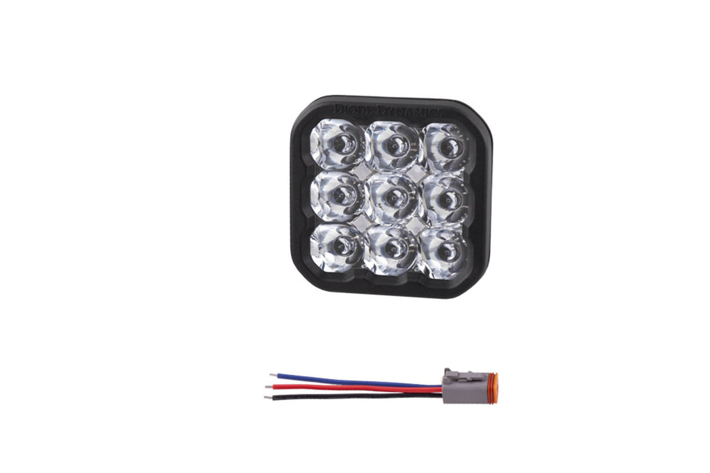 Diode Dynamics Ss5 Led Pod Sport White Spot No Brackets (Single) - DD6768SNB