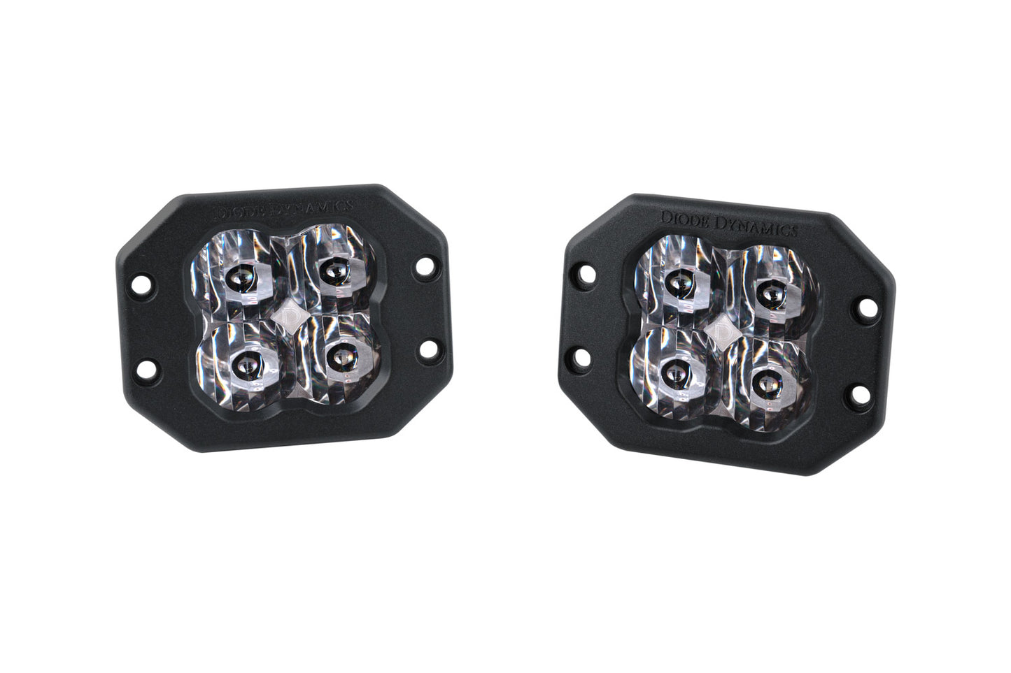 Diode Dynamics Ss3 Sport Abl White Sae Driving Flush (Pair) - DD6912P
