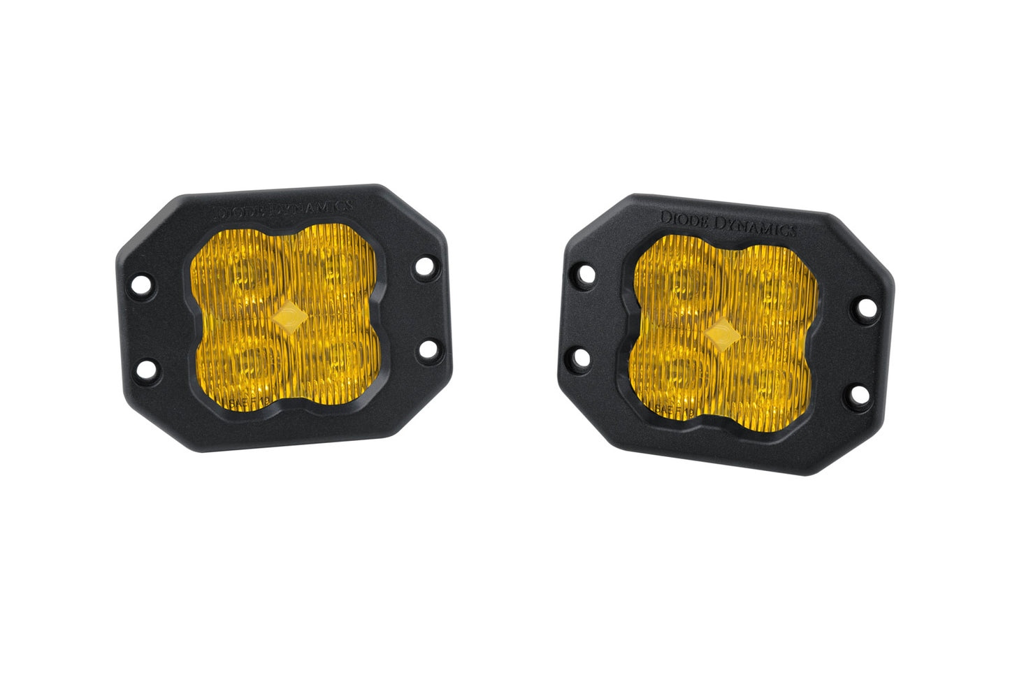 Diode Dynamics Ss3 Pro Abl Yellow Driving Flush (Pair) - DD6939P