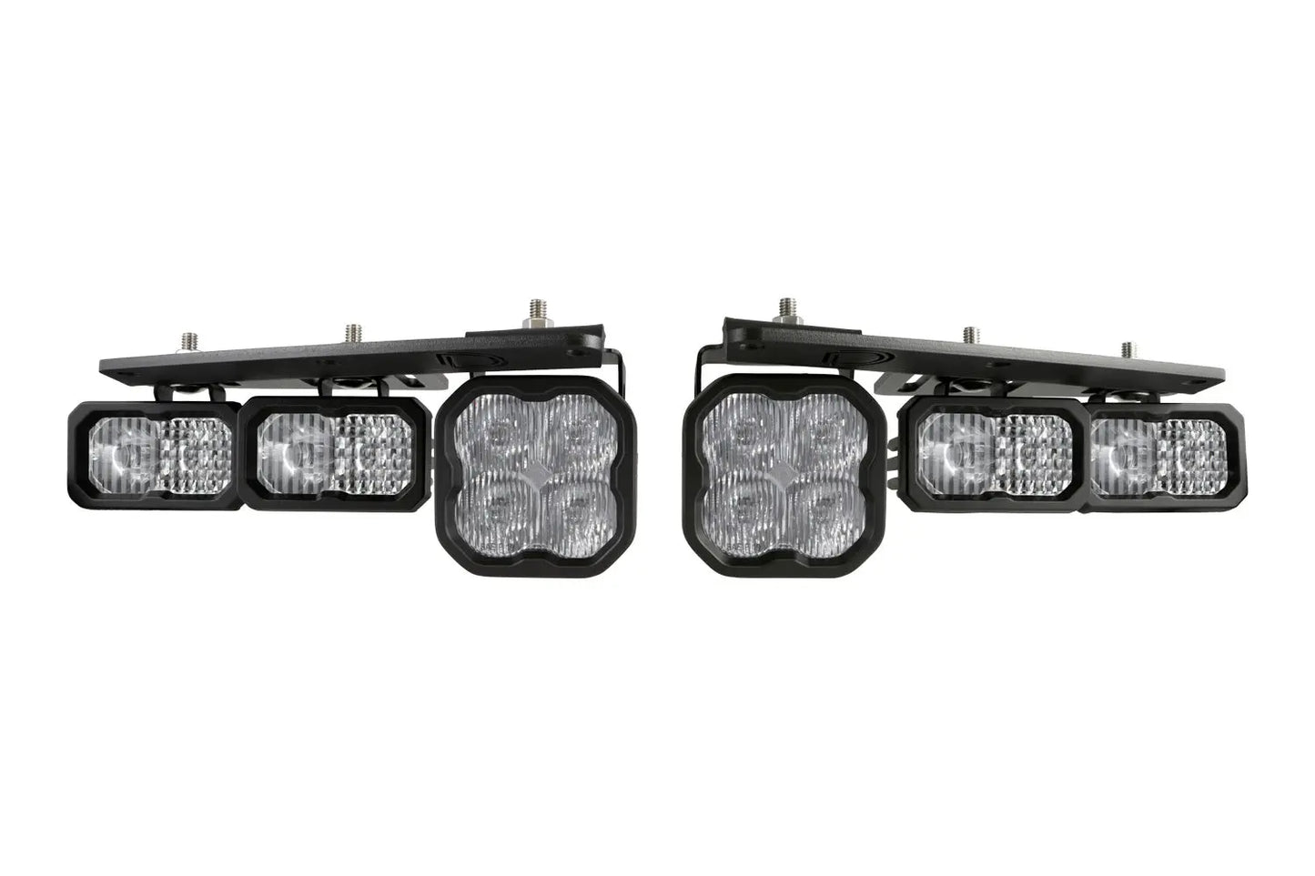 Diode Dynamics Stage Series Fog Pocket Kit For 2021+ Ford Bronco White Max - DD7182