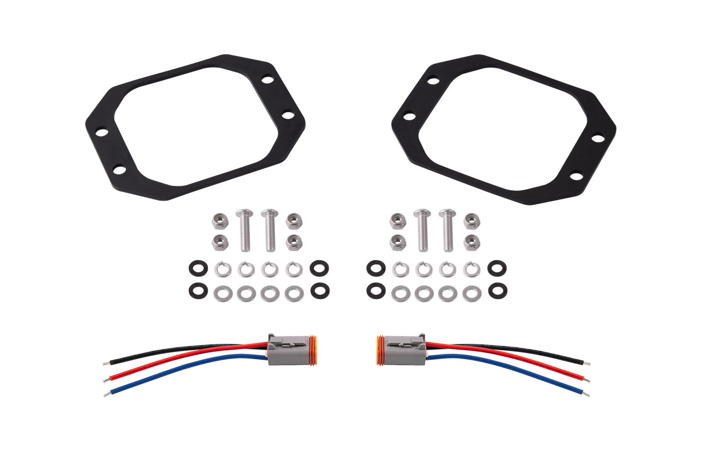Diode Dynamics Ss3 Backlit Flush Mounting Kit (Pair) - DD7189P