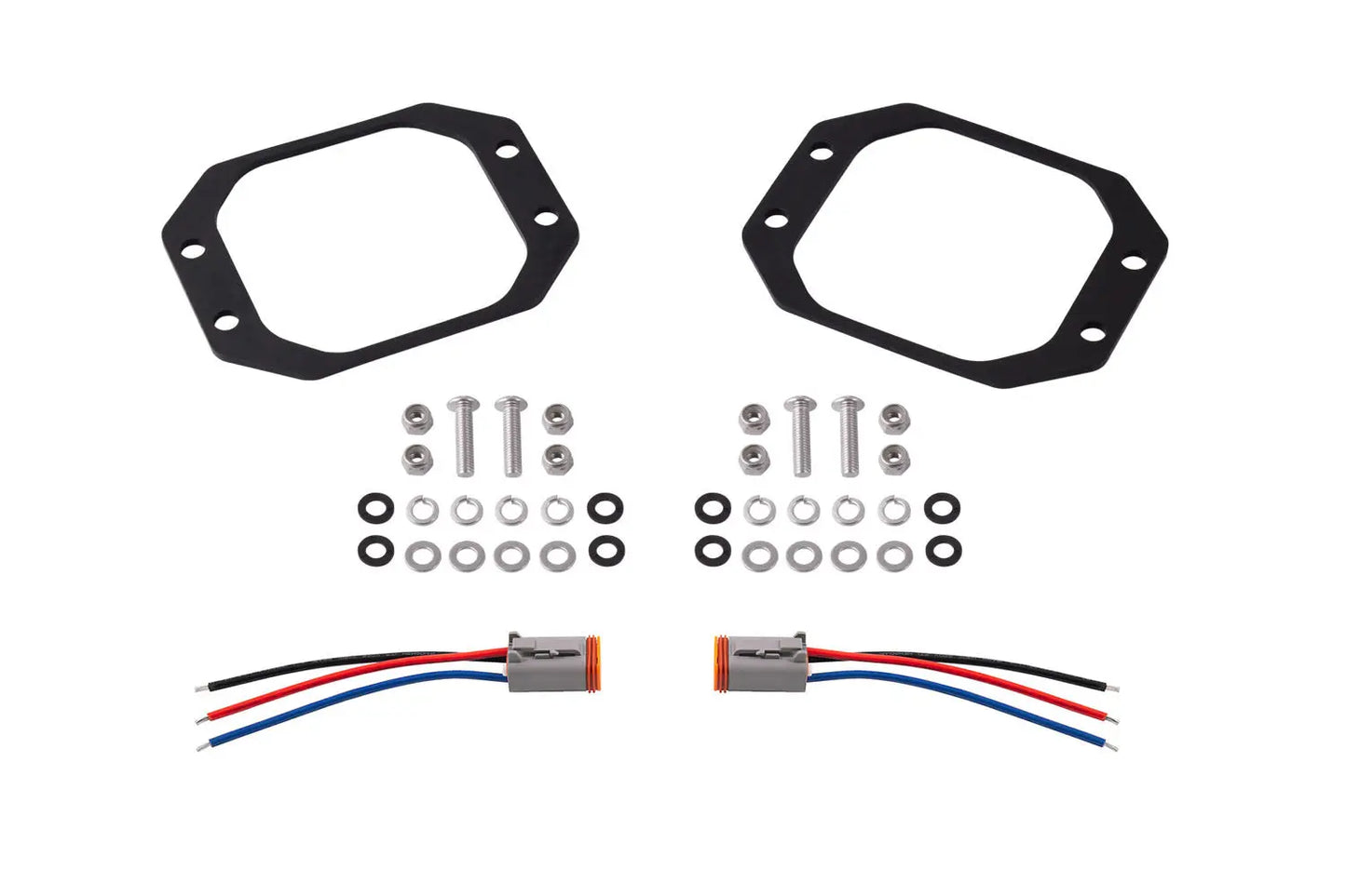 Diode Dynamics Ss3 Backlit Flush Mounting Kit (Pair) - DD7189P