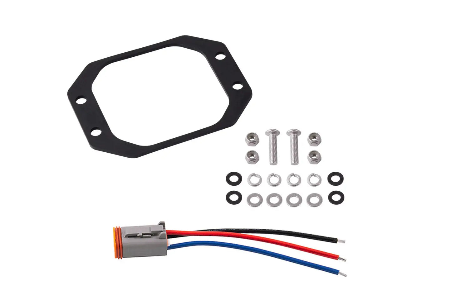 Diode Dynamics Ss3 Backlit Flush Mounting Kit (Single) - DD7189S