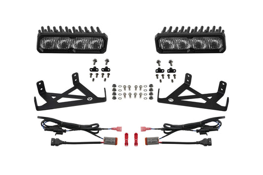 Diode Dynamics SS6 LED Fog Light Kit for 2020-2022 Ford Super Duty (w/ LED Fog Lights)