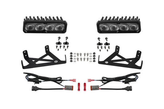 Diode Dynamics SS6 LED Fog Light Kit for 2020-2022 Ford Super Duty (w/ LED Fog Lights)
